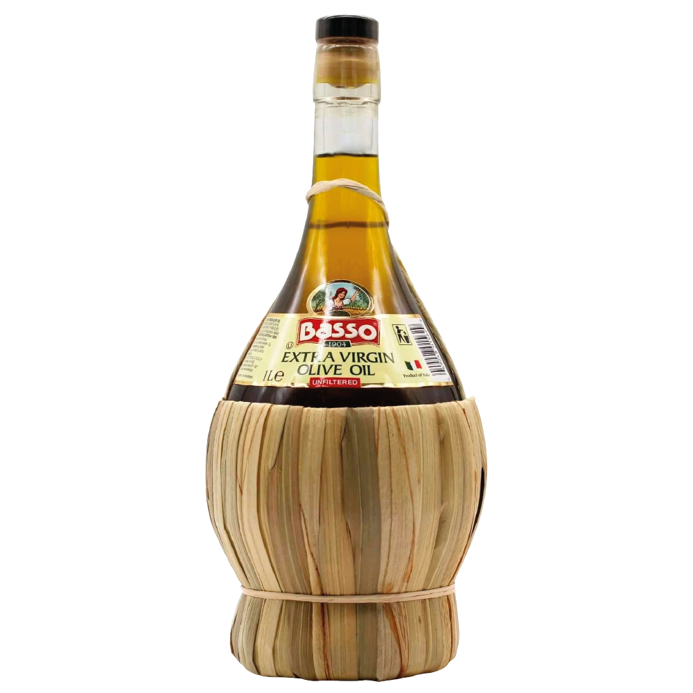 Basso Extra Virgin Oil Unfiltered Flask Edition 1l